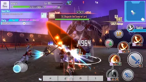 Скриншот 6 — SAO Integral Factor - MMORPG