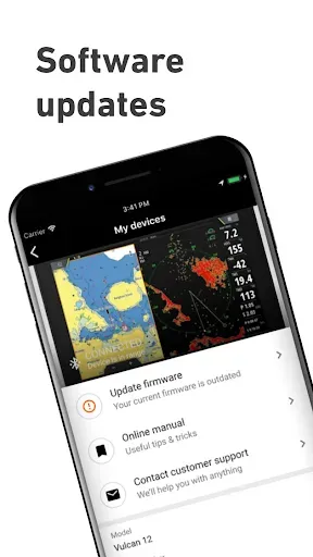 Скриншот 4 — B&G: Companion App for Sailors