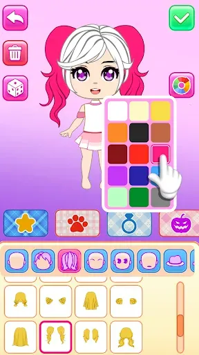 Скриншот 3 — Переодевалки: игра для девочек