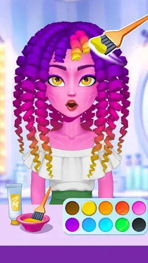 Скриншот 3 — Monster Salon: Cut Hair Games