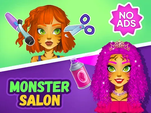 Скриншот 7 — Monster Salon: Cut Hair Games