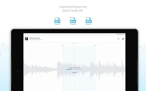 Скриншот 5 — AudioStretch:Music Pitch Tool