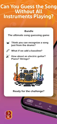 Скриншот 1 — Bandle: Guess the Song Trivia