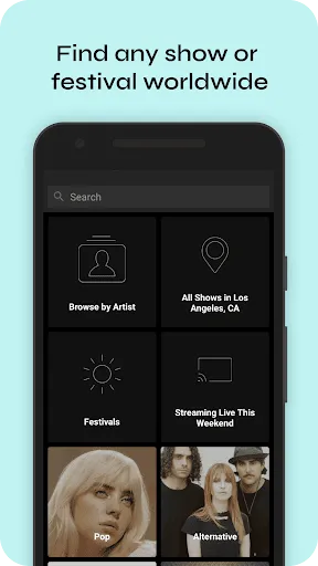 Скриншот 4 — Bandsintown Concerts