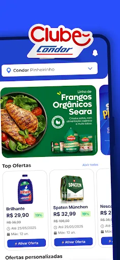 Скриншот 1 — App Clube Condor