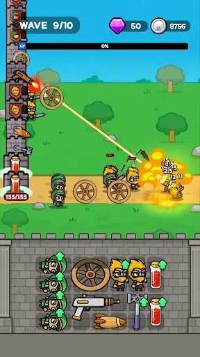 Скриншот 1 — Backpack Castle Heroes