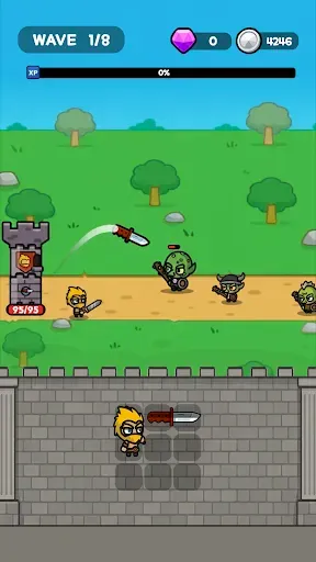 Скриншот 2 — Backpack Castle Heroes