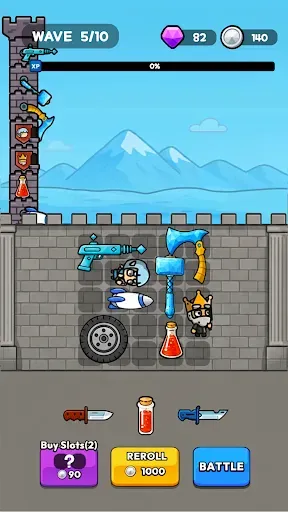 Скриншот 3 — Backpack Castle Heroes