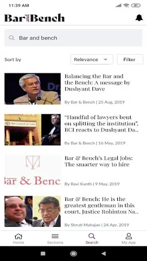 Скриншот 3 — Bar & Bench - Legal News