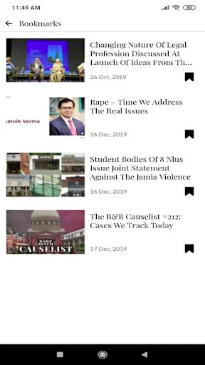 Скриншот 6 — Bar & Bench - Legal News