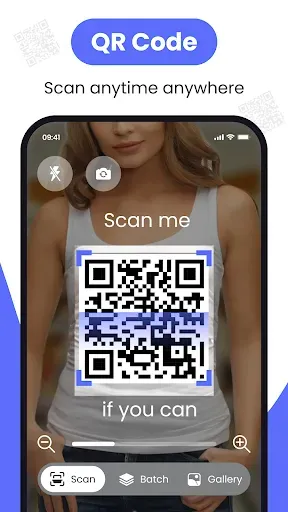 Скриншот 1 — Сканер всех кодов QR-ридер