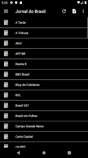 Скриншот 2 — Jornal do Brasil
