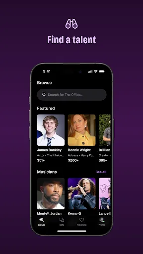 Скриншот 4 — Cameo - Personal celeb videos