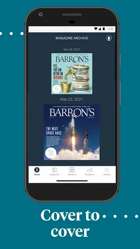 Скриншот 5 — Barron's: Investing Insights