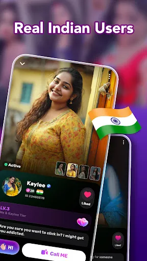 Скриншот 2 — Bas Bolo: Live video chat&Call