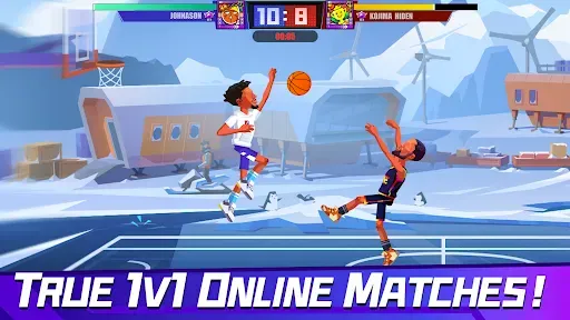 Скриншот 2 — Basketball Duel:Online 1V1