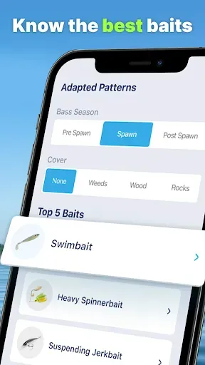 Скриншот 3 — BassForecast: Fishing Forecast