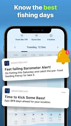 Скриншот 5 — BassForecast: Fishing Forecast