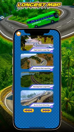 Скриншот 2 — Longest Map Mod Bussid