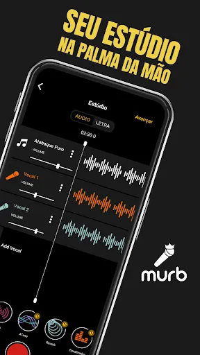 Скриншот 1 — Murb: Grave Rap, Funk e Mais