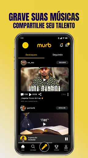 Скриншот 2 — Murb: Grave Rap, Funk e Mais