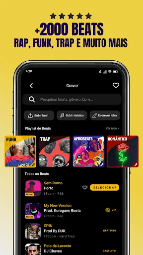 Скриншот 3 — Murb: Grave Rap, Funk e Mais