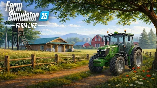 Скриншот 1 — Farm Simulator 3D Farm Life 25
