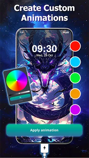 Скриншот 3 — Battery Charging Effect Screen