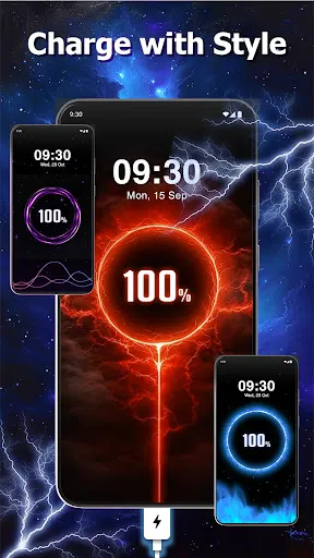 Скриншот 6 — Battery Charging Effect Screen