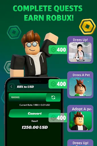 Скриншот 5 — Robux Games Codes for Roblox