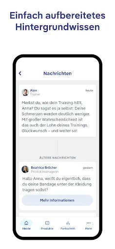 Скриншот 5 — Bauerfeind Therapie-App