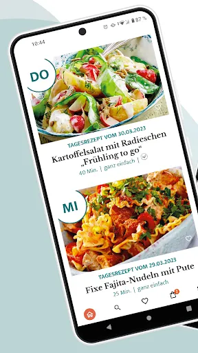 Скриншот 1 — Lecker - Rezepte für jeden Tag