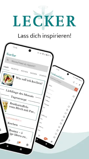 Скриншот 2 — Lecker - Rezepte für jeden Tag