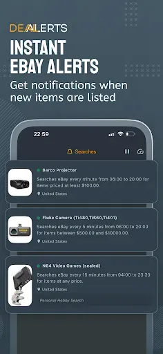 Скриншот 1 — Alerts for eBay: Dealerts