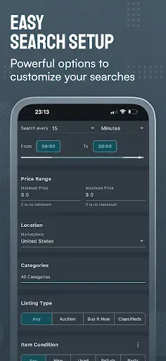 Скриншот 4 — Alerts for eBay: Dealerts