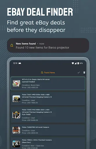Скриншот 8 — Alerts for eBay: Dealerts