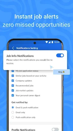 Скриншот 3 — Bayt.com Jobs - Job Search App