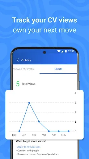 Скриншот 5 — Bayt.com Jobs - Job Search App
