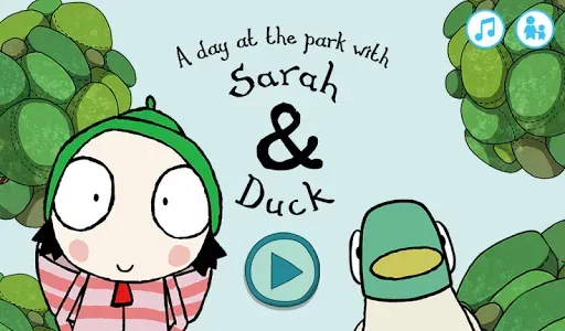 Скриншот 1 — Sarah & Duck - Day at the Park