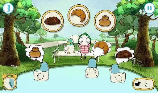 Скриншот 2 — Sarah & Duck - Day at the Park