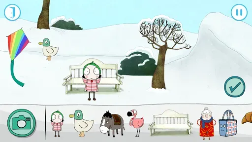 Скриншот 8 — Sarah & Duck - Day at the Park