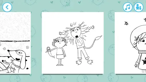 Скриншот 2 — Charlie and Lola Colouring