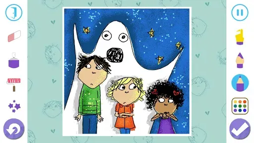 Скриншот 3 — Charlie and Lola Colouring