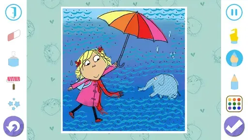 Скриншот 4 — Charlie and Lola Colouring