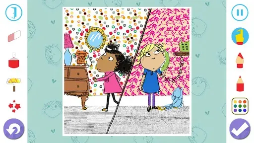 Скриншот 6 — Charlie and Lola Colouring