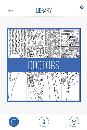 Скриншот 1 — BBC Colouring: Doctor Who