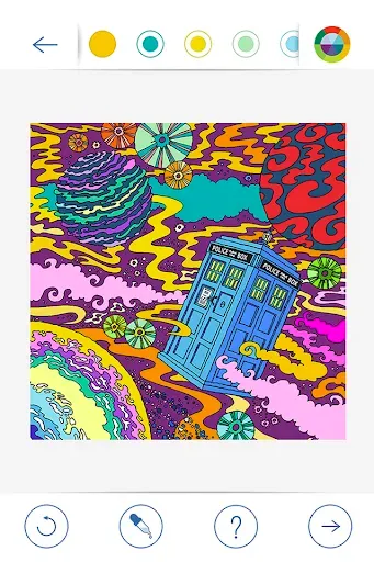 Скриншот 2 — BBC Colouring: Doctor Who