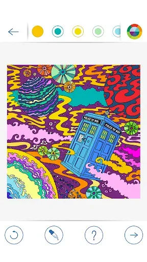 Скриншот 7 — BBC Colouring: Doctor Who