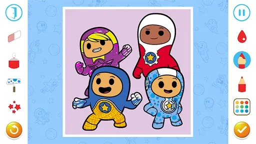 Скриншот 2 — Go Jetters Colouring
