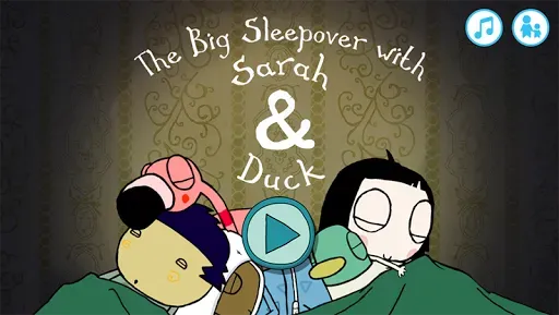 Скриншот 1 — Sarah & Duck The Big Sleepover